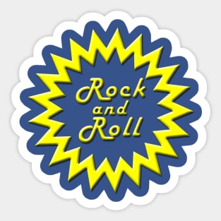 Rock and Roll Sticker